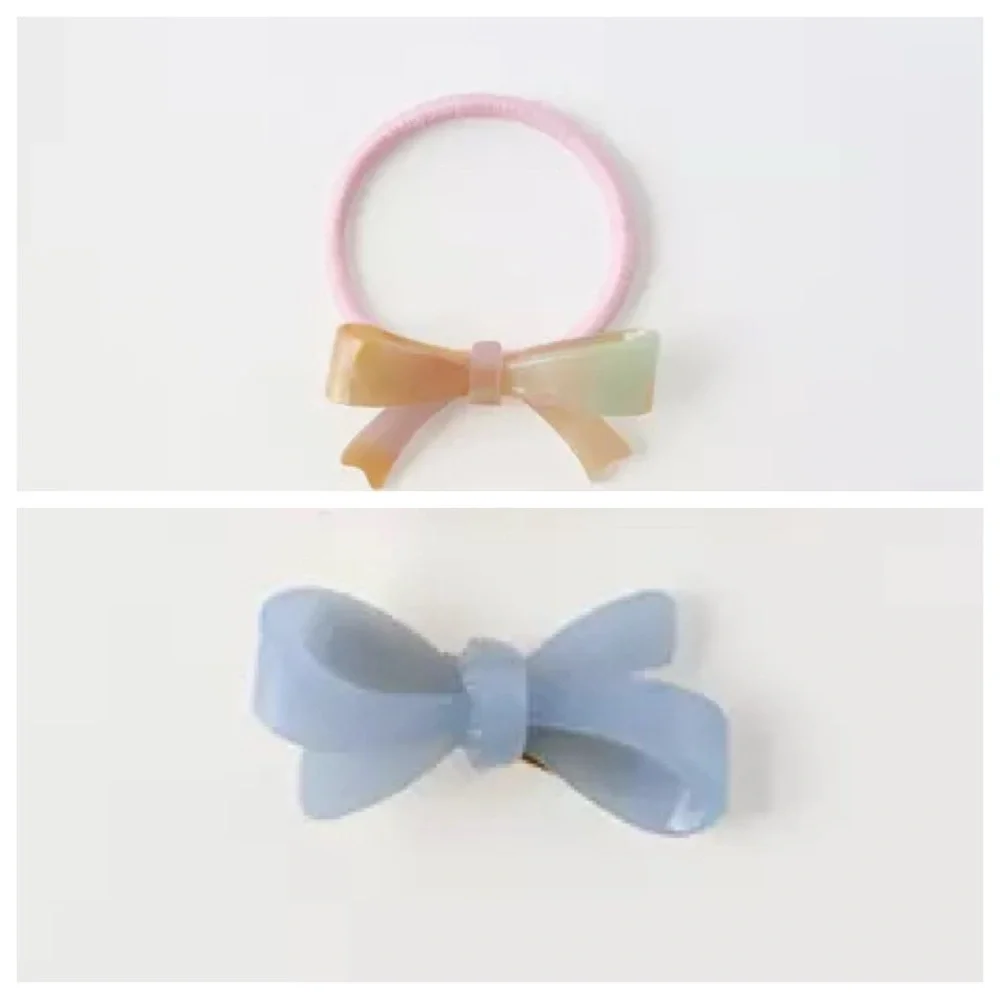 Zara Kids/Girls Pastel Hair Accessories Set.